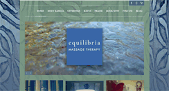 Desktop Screenshot of equilibriawellness.com